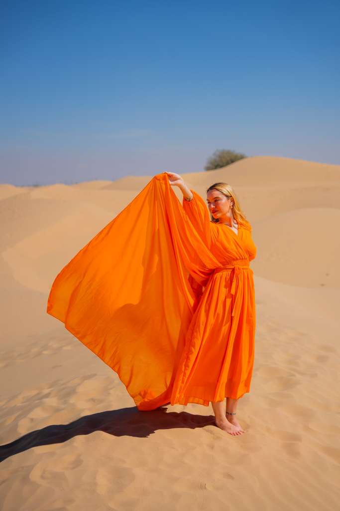 dubai flying dress